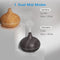 Meross - Smart Wi-Fi Essential Oil Diffuser - Light Wooden Grain
