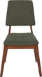 MERRILL - Eetkamerstoel set van 2 - Groen - Hout