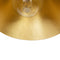 MERSEY IV - Wandlamp - Zwart/Goud - Metaal