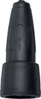 Merten Rubber Koppelingsstekker 230V IP20 Zwart - 172991 - E3PX9