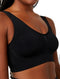 MAGIC Bodyfashion Comfort Bra - Naadloos zonder Beugel - Zwart - Maat XL