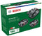 Bosch 1600A011LD - Accu en lader AL 1830 CV - 2x 2,5 Ah (2 stuks)
