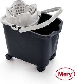 Mery - uitwring emmer 14L op wielen