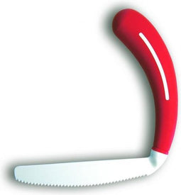 Mes gehoekt rood