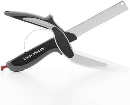 Mes-Schaar met Ingebouwde Minisnijplank Scible InnovaGoods