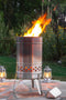 Feuerhand Vuurton Pyron - Zilver - 44.5x44.5x74cm - Modern