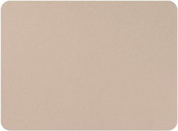 Mesapiu - Mesapiu Placemats lederlook - Taupe - rechthoek