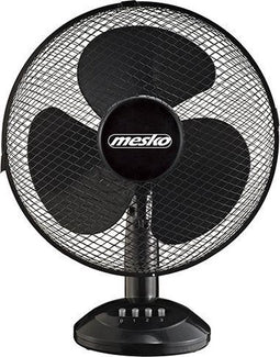 Mesko MS 7309 - tafelventilator - zwart