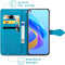iMoshion Hoesje Geschikt voor Oppo A76 (4G) Hoesje Met Pasjeshouder - iMoshion Mandala Bookcase - Turquoise