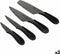 Messen Set Santa Clara Keramisch 4 Onderdelen Zwart 17 cm 17 (2 Stuks)