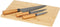 Messen Set Snijplank Kaas Bamboe (6 Stuks)