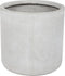 MESSENE - Bloempot - Grijs - 34 cm - Klei-vezelmengsel