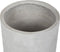 MESSENE - Bloempot - Grijs - 34 cm - Klei-vezelmengsel