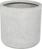 MESSENE - Bloempot - Grijs - 34 cm - Klei-vezelmengsel