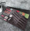 Messenset - Keramische Non Stick Coating - 6 delig - Zwart