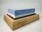 Messenslijpsteen Whetstone Set 2 Side Grit 1000/6000 Premium Whetstone Messenslijper - Polijstgereedschap voor keukenmessen en chef-koks, antislip bamboebasis en hoekgeleider