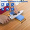 Messenslijpsteen Whetstone Set 2 Side Grit 1000/6000 Premium Whetstone Messenslijper - Polijstgereedschap voor keukenmessen en chef-koks, antislip bamboebasis en hoekgeleider