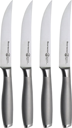 Messermeister Avanta steakmessenset 4-delig - rvs