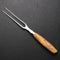 Messermeister Oliva Elite - Elegante Vleesvork 16,5 cm - Duits Roestvrij Staal - Olijfhouten Handvat