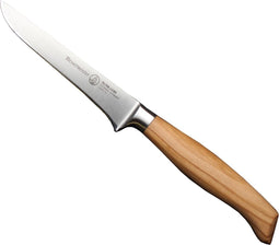 Messermeister Oliva Elite - Uitbeenmes 13 cm - Duitse Precisie & Italiaanse Stijl - Olijfhouten Handvat