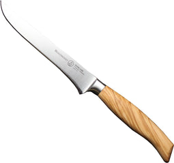 Messermeister Oliva Elite - Uitbeenmes 16,5 cm - Duitse Precisie - Italiaanse Stijl - Olijfhouten Handvat