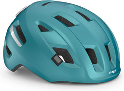 MET E-Mob MIPS Fietshelm Mannen & Vrouwen - Fietshelm E Bike Volwassenen - Maat L (58-61cm) - NTA8776 - Teal