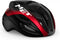 MET Rivale MIPS Fietshelm - Maat S - Black Red Metallic Glossy