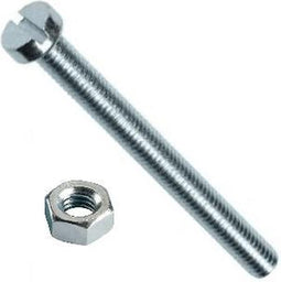 Metaalschroeven cilinderkop verzinkt m6x40mm