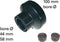 Metabo 0910031260 Afzuigadapter - 100 x 58 / 44mm