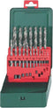 Metabo 627153000 HSS Metaal-spiraalboorset 19-delig Geslepen DIN 338 Cilinderschacht 1 set(s)