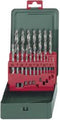 Metabo 627153000 HSS Metaal-spiraalboorset 19-delig Geslepen DIN 338 Cilinderschacht 1 set(s)
