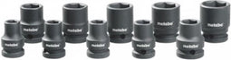 Metabo 628831000 10-delige Dopsleutelset - Slagvast - 1/2"