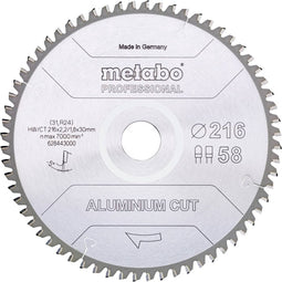 Metabo ALUMINIUM CUT PROFESSIONAL 628448000 Cirkelzaagblad 305 x 30 x 2.2 mm Aantal tanden: 84 1 stuk(s)