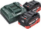 Metabo KS 18 LTX 57 18V LiHD accu cirkelzaag set in Metaloc (2x 8,0Ah accu) - 57mm