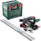 Metabo KS 18 LTX 57 BL accucirkelzaag 18 V 57 mm + FS 160 geleiderail ( 691222000 ) + Metabox - zonder accu, zonder oplader