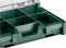 Metabo metaBOX 63 XS 626896000 Gereedschapsbox ABS Groen, Transparant (l x b x h) 252 x 167 x 63 mm