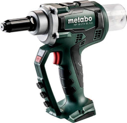 Metabo NP 18 LTX BL 5.0 18V Li-Ion accu blindnietpistool body in Metaloc - koolborstelloos - 2.4-5mm