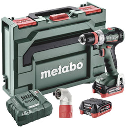 Metabo PowerMaxx BS 12 BL Q Pro 601045920 Accu-schroefboormachine 12 V 4 Ah Li-ion Incl. 2 accu's, Incl. lader, Brushle