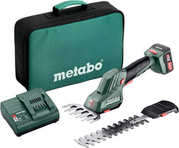 Metabo PowerMaxx SGS 12 Q 12V Li -Ion accu grasschaar set (1x 2.0 Ah) in tas - 11,5cm