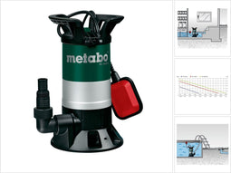Metabo PS15000S dompelpomp vuil water