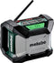 Metabo R 12-18 BT Bouwradio FM Bluetooth Zwart, Groen, Grijs