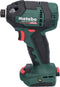 Metabo SSD 18 LTX 200 BL 18V Li-Ion accu slagschroevendraaier body in Metabox - koolborstelloos