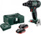 Metabo SSW 18 LTX 300 BL 18V LiHD Accu slagmoersleutel set (2x 4.0Ah accu) in Koffer - 300Nm - 1/2