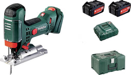 Metabo STA 18 LTX 100 18V Li-ion accu decoupeerzaag set (2x 5.2Ah accu) in Metaloc - variabel