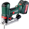 Metabo STA 18 LTX 100 18V Li-ion accu decoupeerzaag set (2x 5.2Ah accu) in Metaloc - variabel