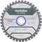 Metabo steel cut/sandwich panel - classic 628273000 Cirkelzaagblad 165 x 20 x 1.6 mm Aantal tanden: 40 1 stuk(s)