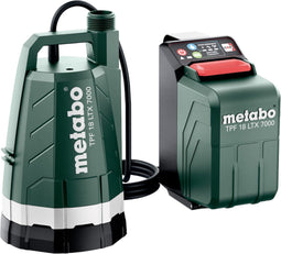 Metabo TPF 18 LTX 7000 Akku 601748850 Dompelpomp 7000 l/h 9 m