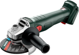 Metabo W 18 7-125 | Accu Haakse Slijper | 18V | 125mm | 8500 /min | Zonder accu en lader | in metaBOX 602371840