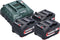 Metabo W 18 L 9-125 602249960 Haakse accuslijper 125 mm 18 V 4.0 Ah