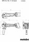 Metabo WPB 18 LT BL 11-125 613059840 Haakse accuslijper 125 mm 18 V